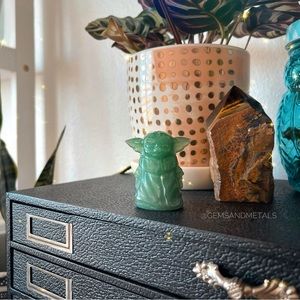 Grogu | Green (Aventurine) Quartz